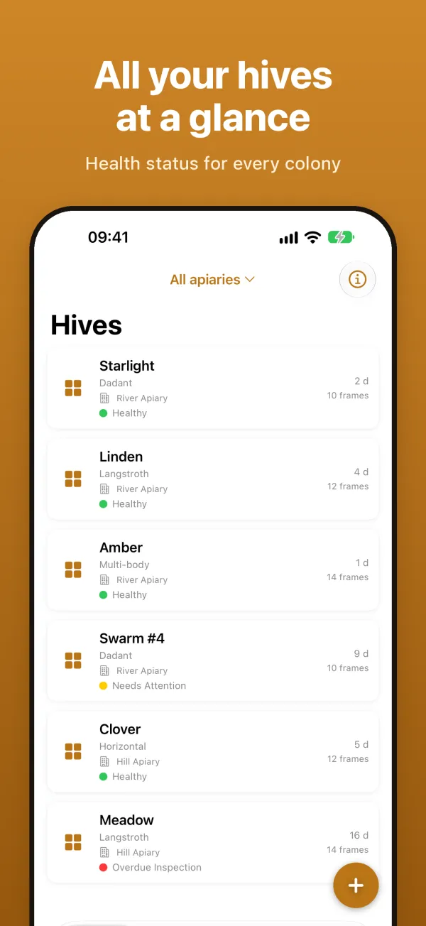 ApisSocius: Beekeeper's Buddy — Screenshots 1
